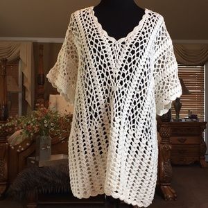 Crochet Extra Long Top